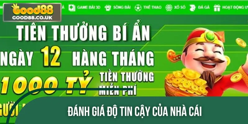 Cộng đồng bet thủ đánh giá cao độ uy tín của nhà cái