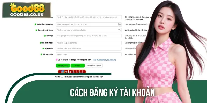 Hướng dẫn cách đăng ký tài khoản để tham gia giải trí